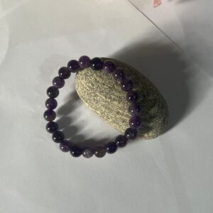 Natural Amethyst Stretchable Crystal Bracelet