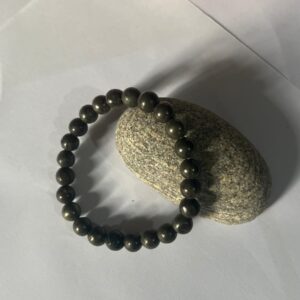 Pyrite Stone Healing Bracelet for Energy & Wealth