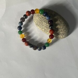 Chakra Stone Bracelet for Energy and Balance